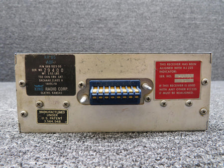King Radio 066-1023-00 King Radio KR-85 ADF Receiver with Modifications (14V)
