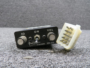 SPA-600 Sigtronics Panel Mounted Intercom (11-34V)