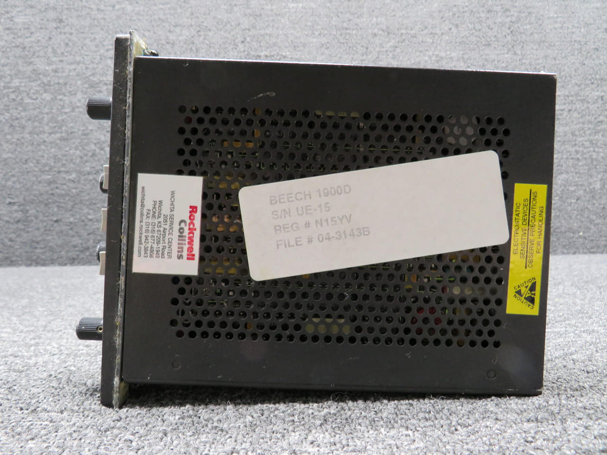 Collins 622-7580-041 Collins WXP-85D Weather Radar Panel with Modifications