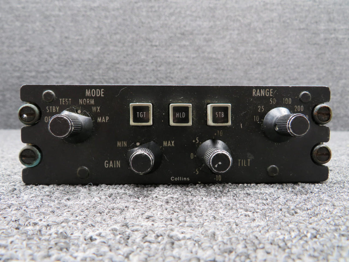 Collins 622-7580-041 Collins WXP-85D Weather Radar Panel with Modifications