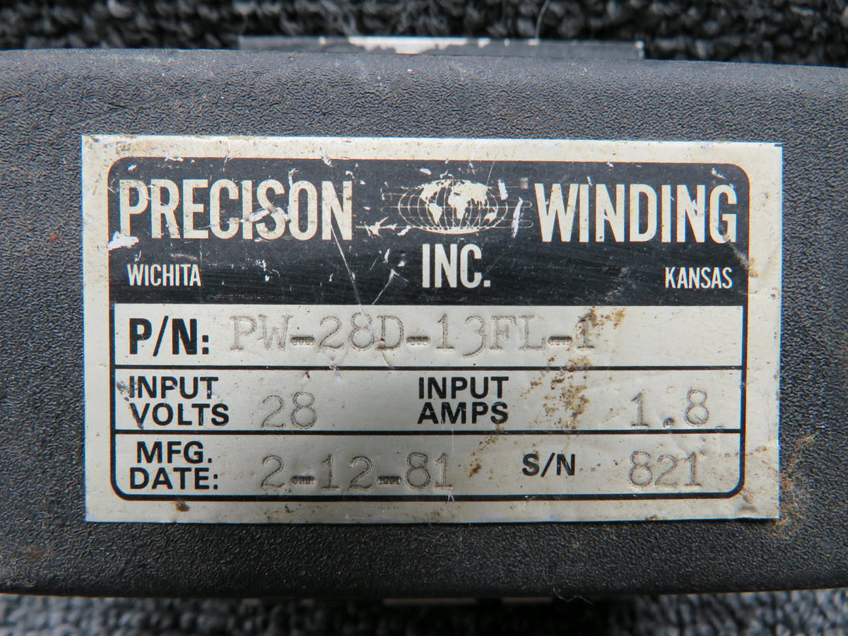 Precision Winding Inc PW-28D-13FL-1 Precision Winding Inverter (28V) (Fading Color)