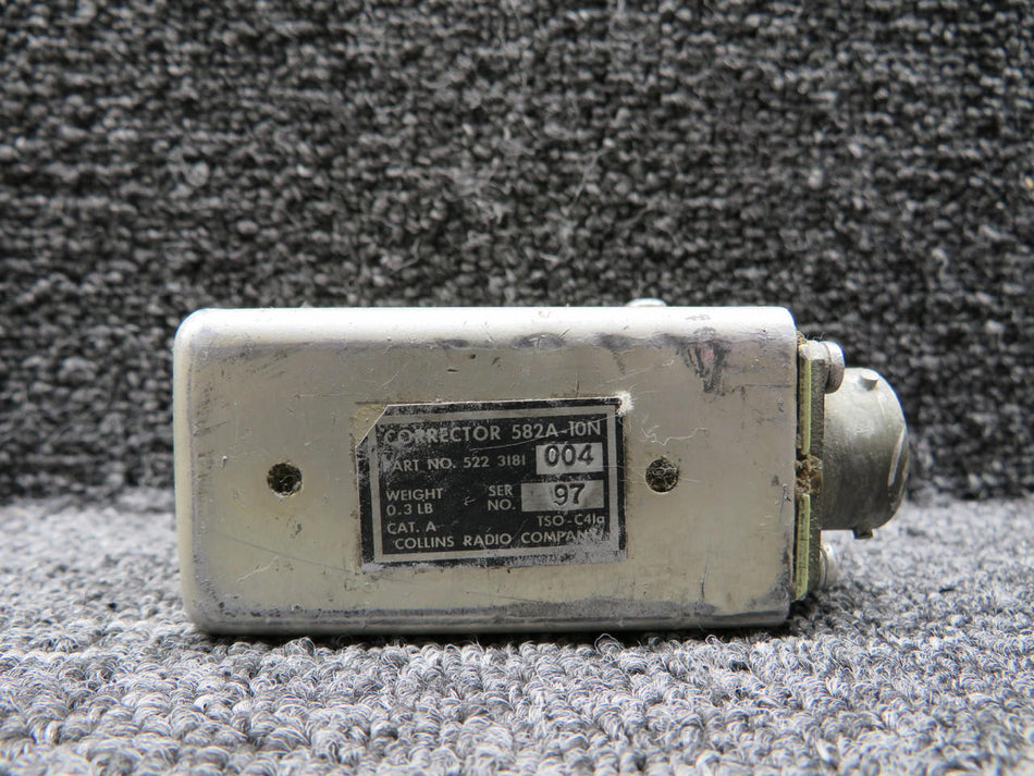 Collins 522-3181-004 Collins 582A-10N RF Inductance Compensator