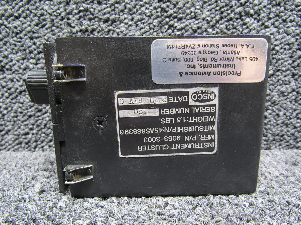 Insco 9053-3003 (Alt: 45AS86839-3) Insco Instrument Cluster With Battery