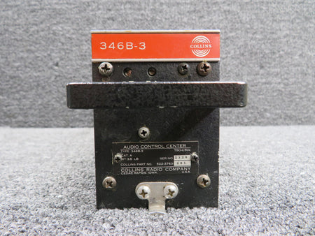 Collins 522-3763-001 Collins 346B-3 Audio Control Center