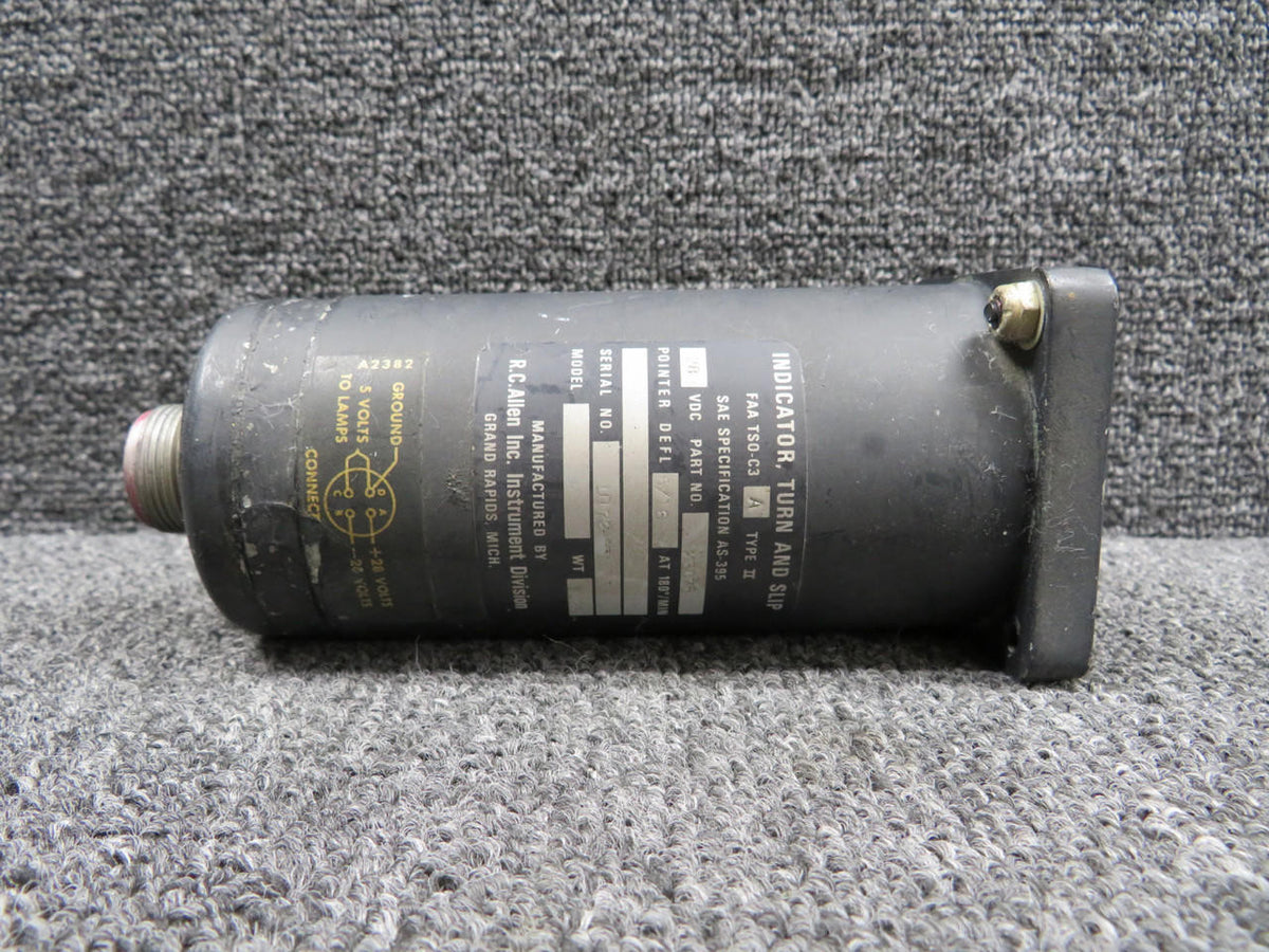 RC Allen M3075 RC Allen Turn and Slip Indicator (28V)