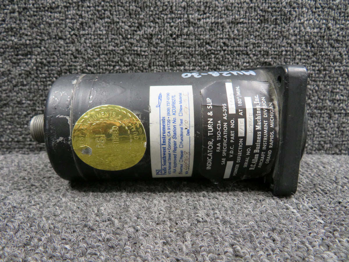 RC Allen A1050 RC Allen Turn and Slip Indicator (28V)