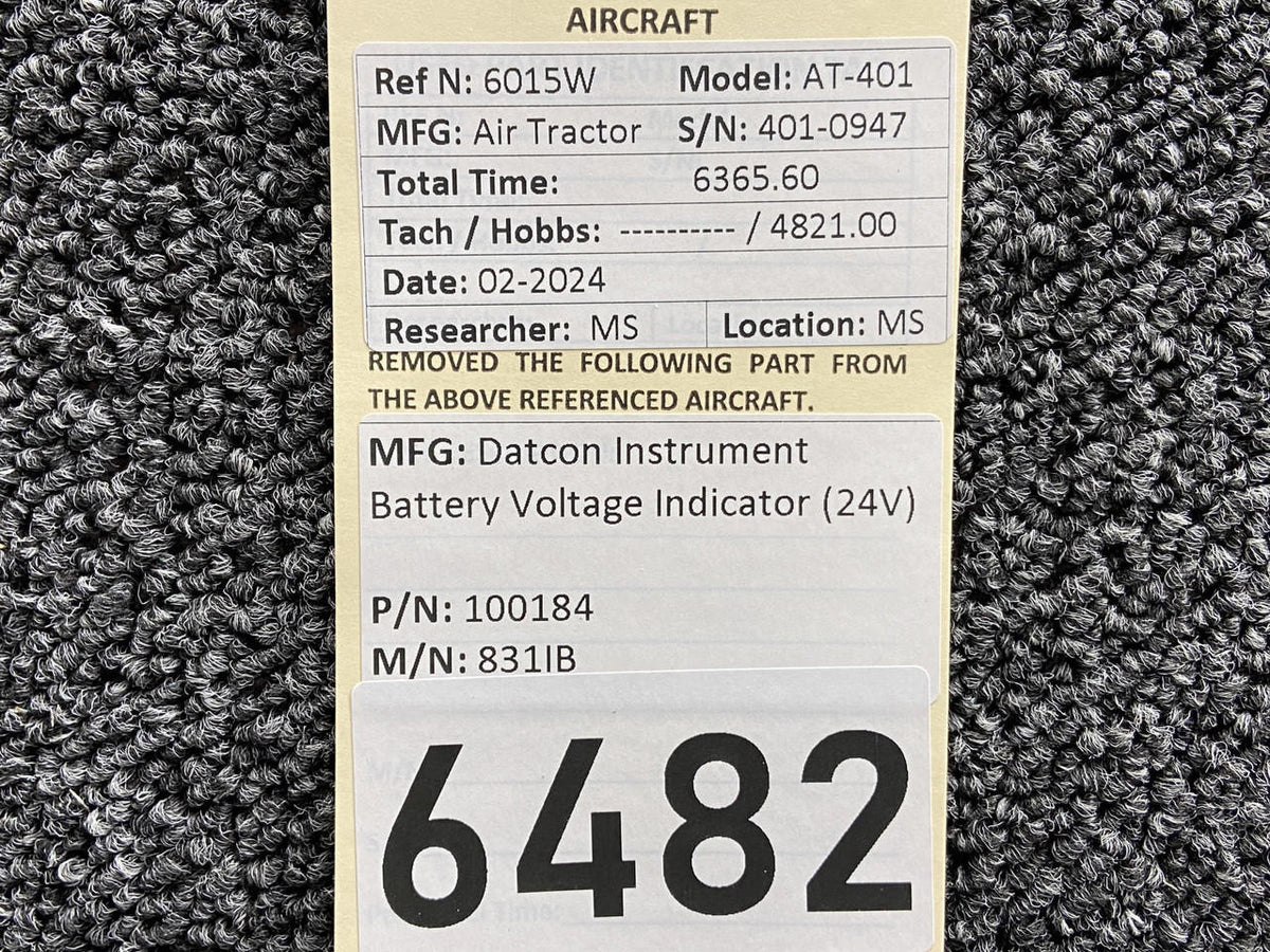 Datcon 100184 Datcon 831IB Battery Voltage Indicator (Volts: 24)