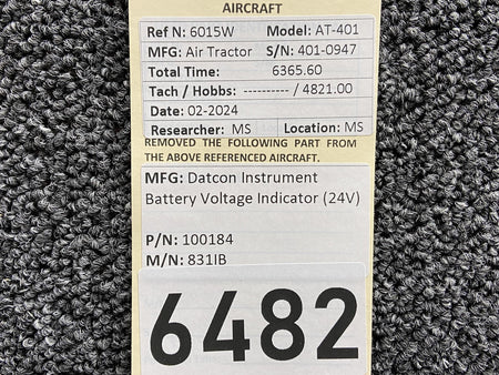 Datcon 100184 Datcon 831IB Battery Voltage Indicator (Volts: 24)