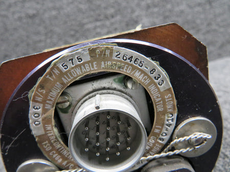 Intercontinental 575-26465-833 Intercontinental Max Allowable Airspeed Mach Indicator