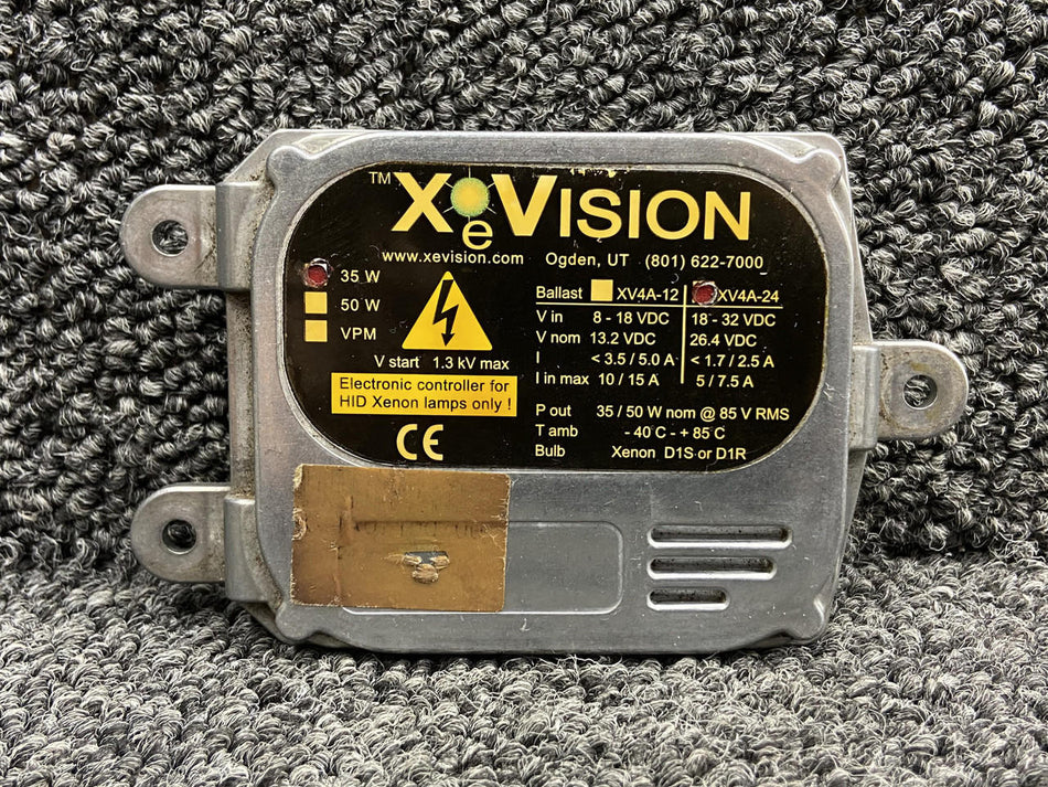 XE Vision XV4A-24 XE Vision HID Discharge Light Ballast (Volts: 18-32) (Minus Connector)