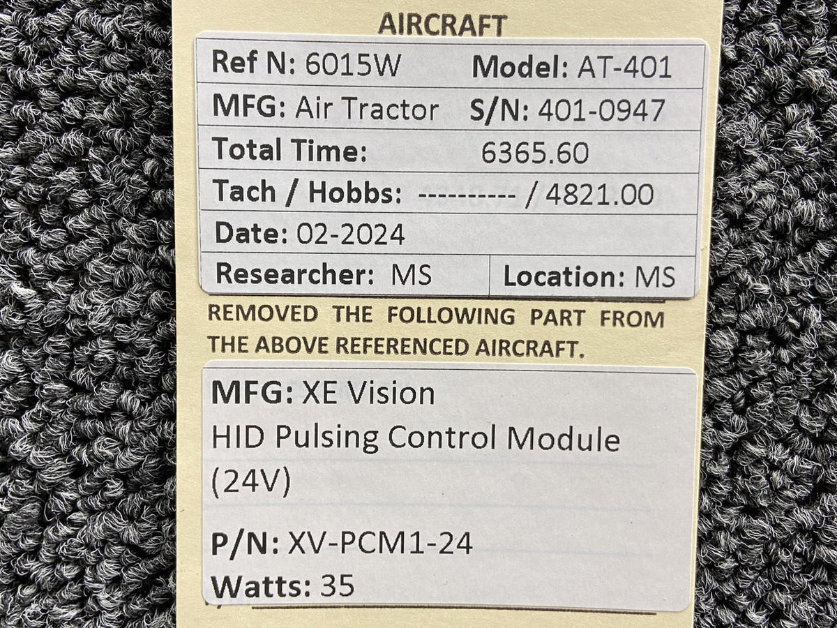 XE Vision XV-PCM1-24 XE Vision HID Pulsing Control Module (Volts: 24) (Watts: 35)