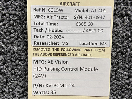 XE Vision XV-PCM1-24 XE Vision HID Pulsing Control Module (Volts: 24) (Watts: 35)