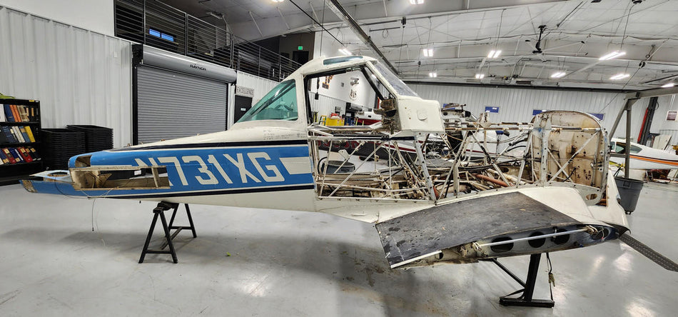 Cessna Aircraft Parts Cessna A188B Fuselage with Data Tag and Log Books