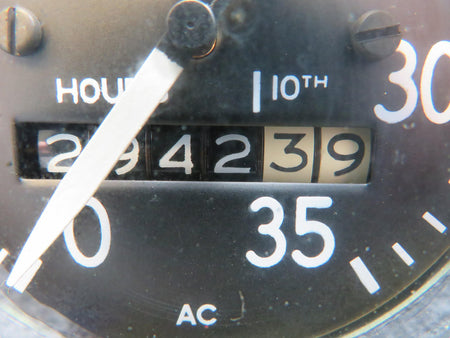 AC RT-11 AC Recording Tachometer Indicator (Hours: 2942.39) (Worn Face)