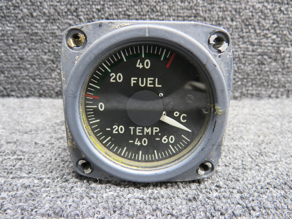 162C25 Lewis Fuel Temperature Indicator (28V) (Grey Face) (Painted Indications)