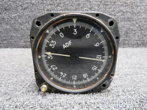 32670 Aircraft Radio Automatic Direction Finder Indicator (Missing Knob Cover)
