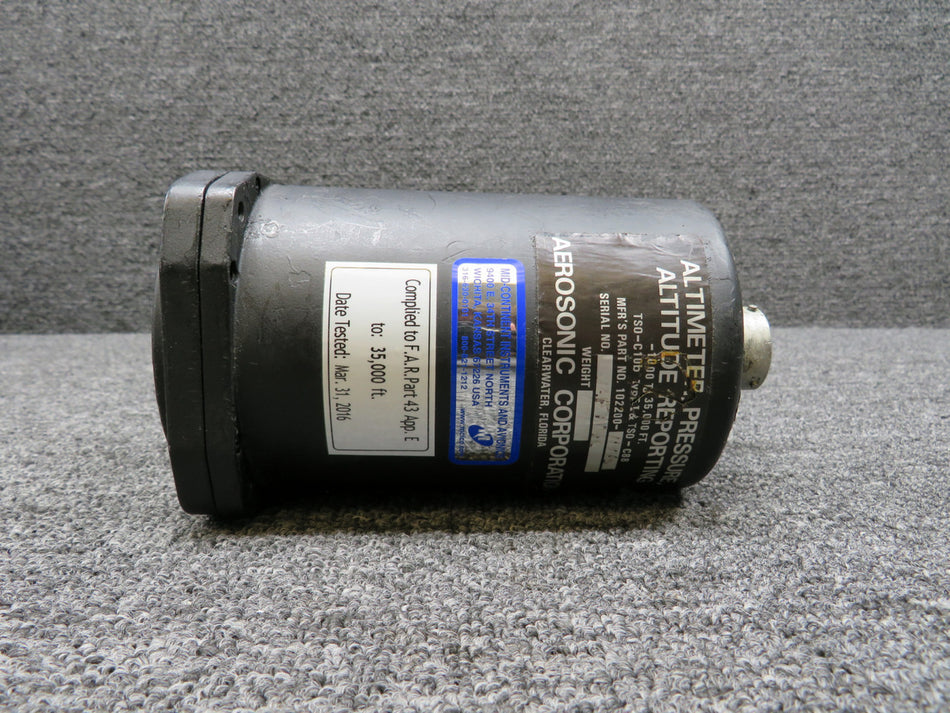 102200-11948 Aerosonic Altimeter Indicator (Dented Casing) (14-28V)