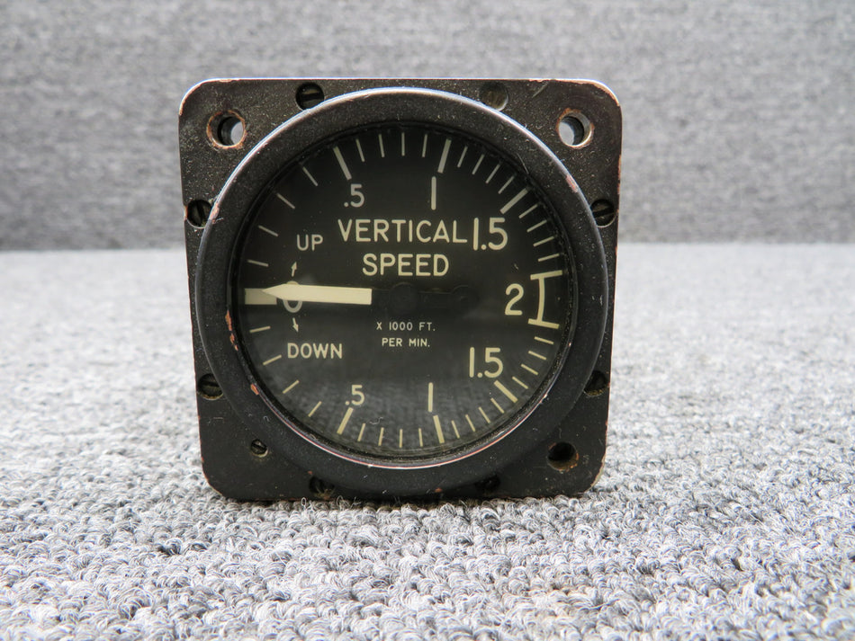RCM-20-MS Aerosonic Vertical Velocity Indicator (Chipped and Worn Paint)