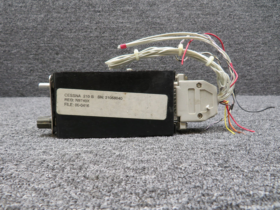 403 Flightcom Intercom Panel with Connector (Missing Knob Cover)