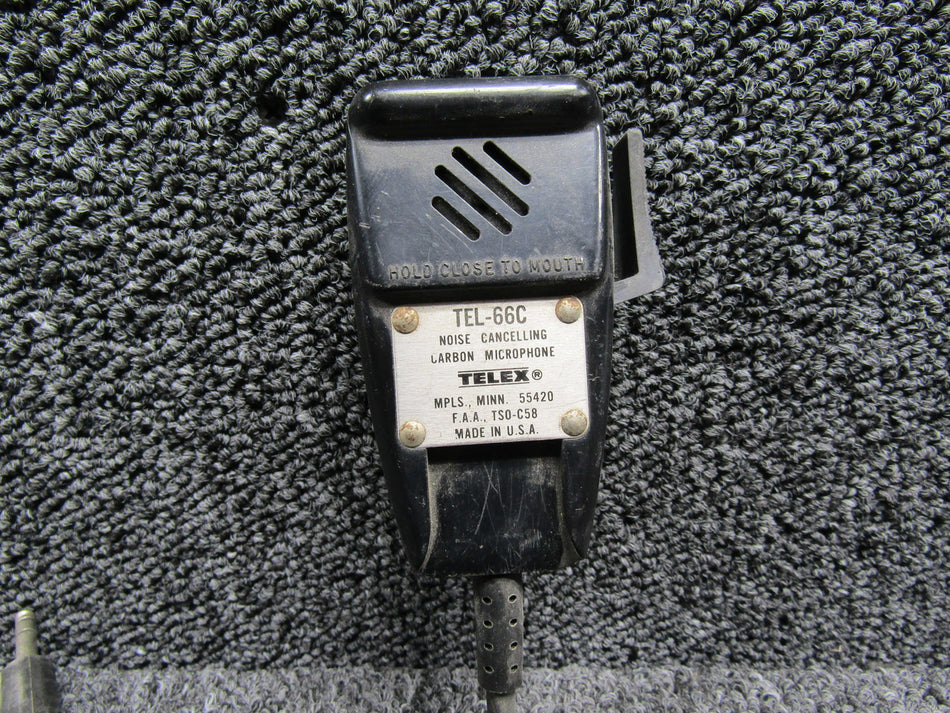 TEL-66C Telex Noise Cancelling Carbon Microphone