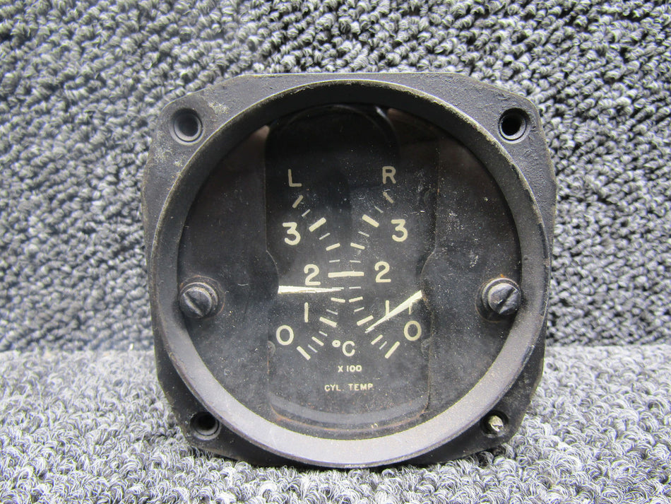 5812 Hickok Dual Cylinder Temperature Indicator Unit