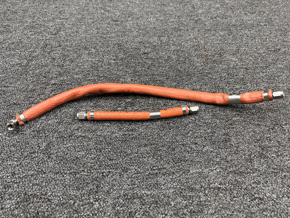 124F001-4CR-0081, AE2660121B0195 Stratoflex Hose Set of 2
