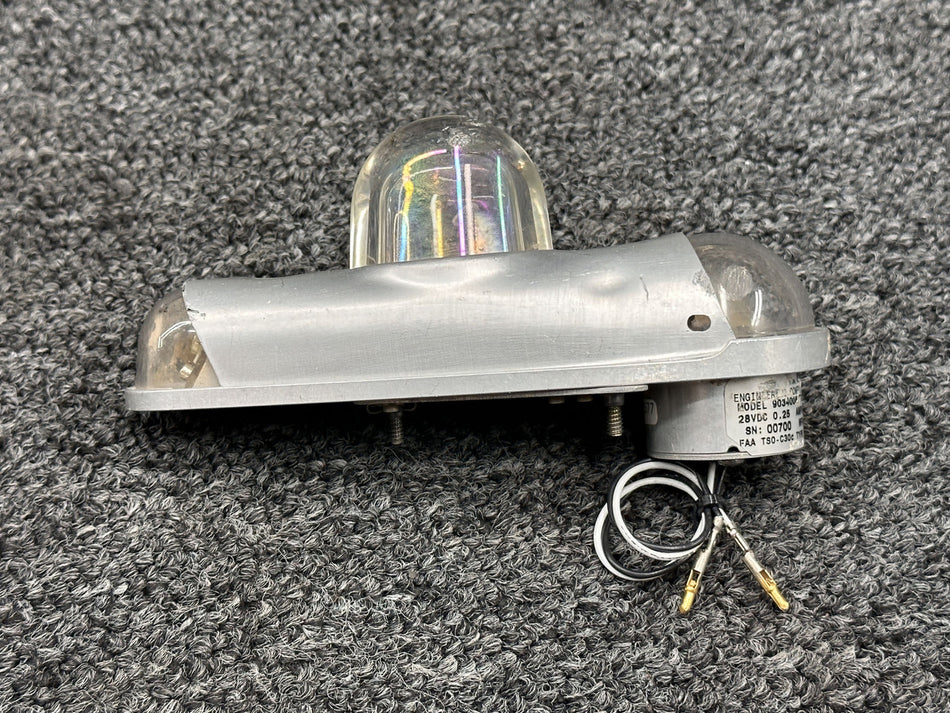 01-0790340-06 Whelen Wing Tip Strobe Anti-Collision Light LH (No Strobe Light)