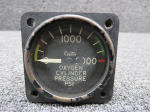 AW-17-8-27FF-33 Instruments Inc High Pressure Oxygen Gauge (Worn Face)