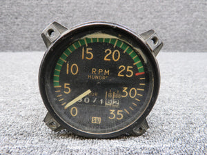 821108 Stewart-Warner RPM Indicator (Hours: 3071.62) (Water Damage Face) (Core)