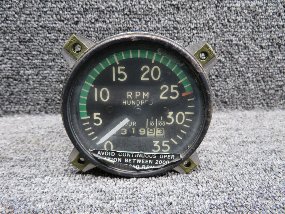821108 Recording Tachometer Indicator (1319.93 Hours) (Loose Parts)