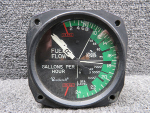 B420-5 (Alt: 96-380015-5) Aircraft Instruments Dual Fuel Flow Indicator