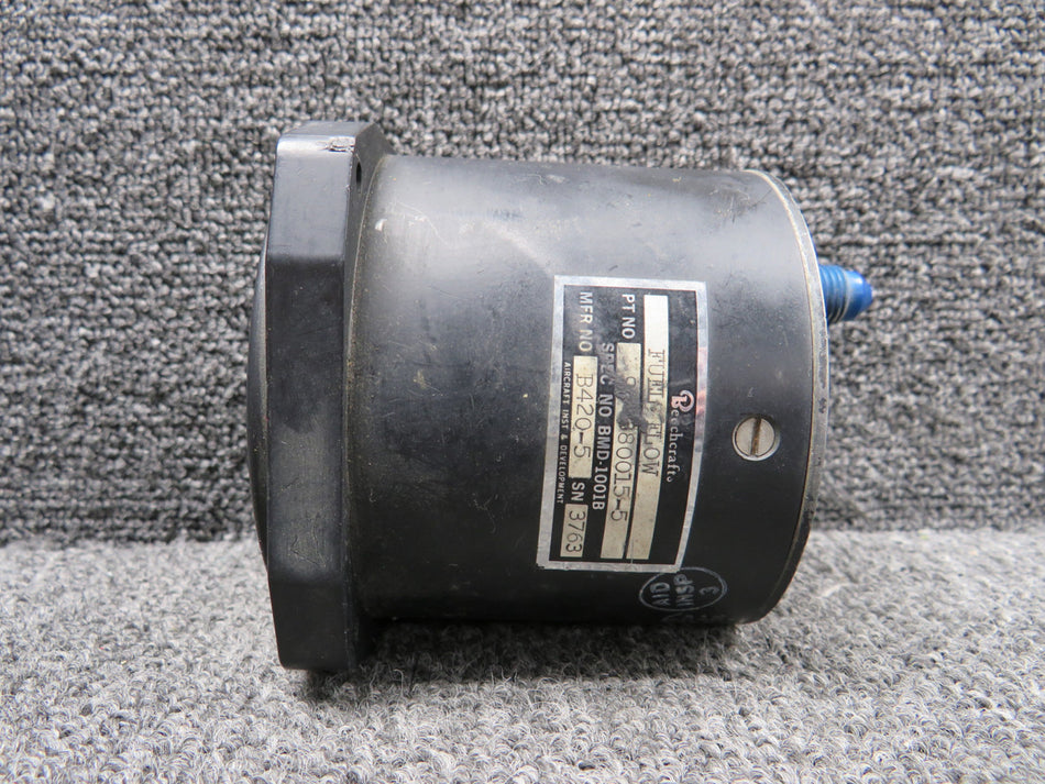 B420-5 (Alt: 96-380015-5) Aircraft Instruments Dual Fuel Flow Indicator (Core)