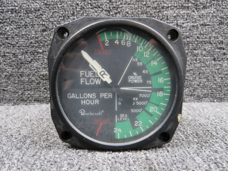B420-5 (Alt: 96-380015-5) Aircraft Instruments Duel Fuel Flow Indicator