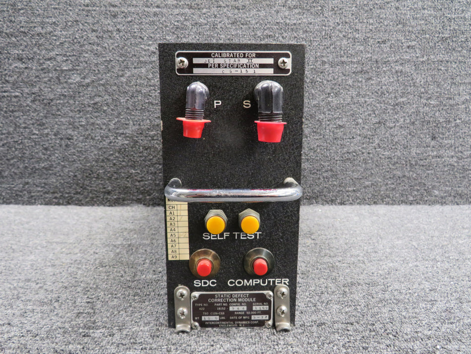 18152-841 Intercontinental Static Defect Correction Module with Modifications