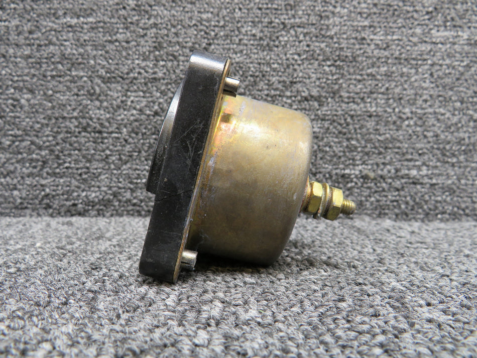 562-936 (Alt: 550-565) Ammeter Indicator (Worn Hole, Chipped Face) (0-250 Amps)