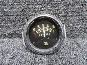 411729 Stewart-Warner Ammeter Indicator (Range: -30 to 30 Amps)