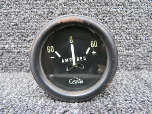 433269 Stewart Warner Ammeter Indicator (Range: -60 to 60 Amps) (Worn Face)