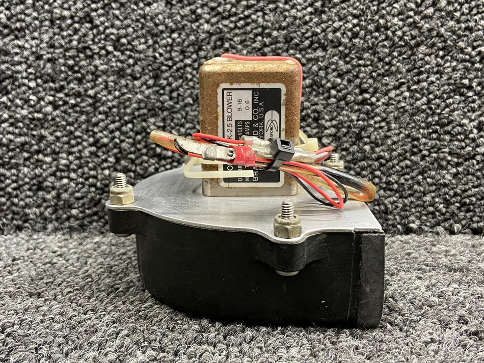 TBK-2.5 Brailsford and Co Avionics Blower Assembly (9-16V) (Minor Corrosion)