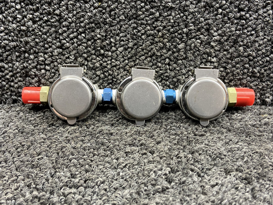 23599-22 Mooney M20 Oxygen Outlet Set with Straight Fittings