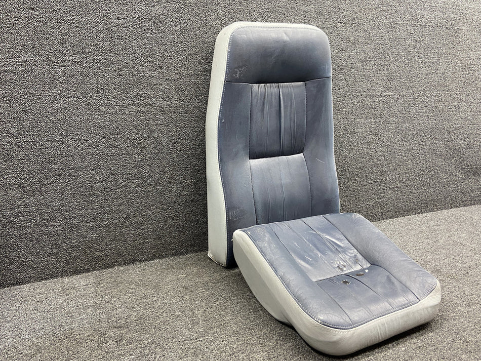 140011-007, 140019-509 Mooney M20K Aft Seat Cushion Set LH (Back and Base)