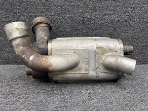 85477-002, 85477-005 Lycoming IO-360-B4A Muffler Assembly with Shroud