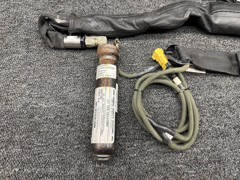 7048-1-021-2396 Amsafe Fwd Inflator Seatbelt Shoulder Harness Assembly RH