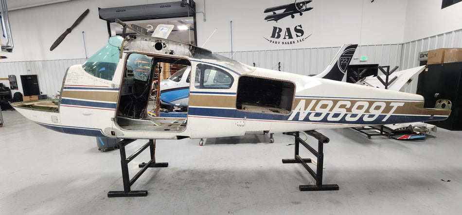 Cessna 210 Fuselage with Bill of Sale and Data Tag