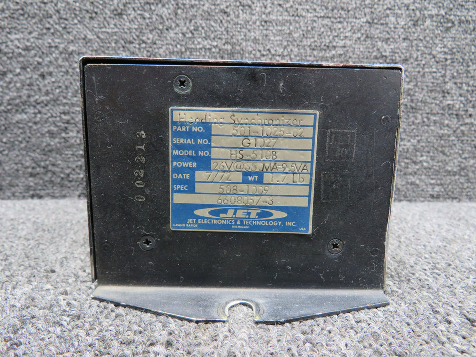 501-1025-02 JET HS-510B Heading Synchronizer