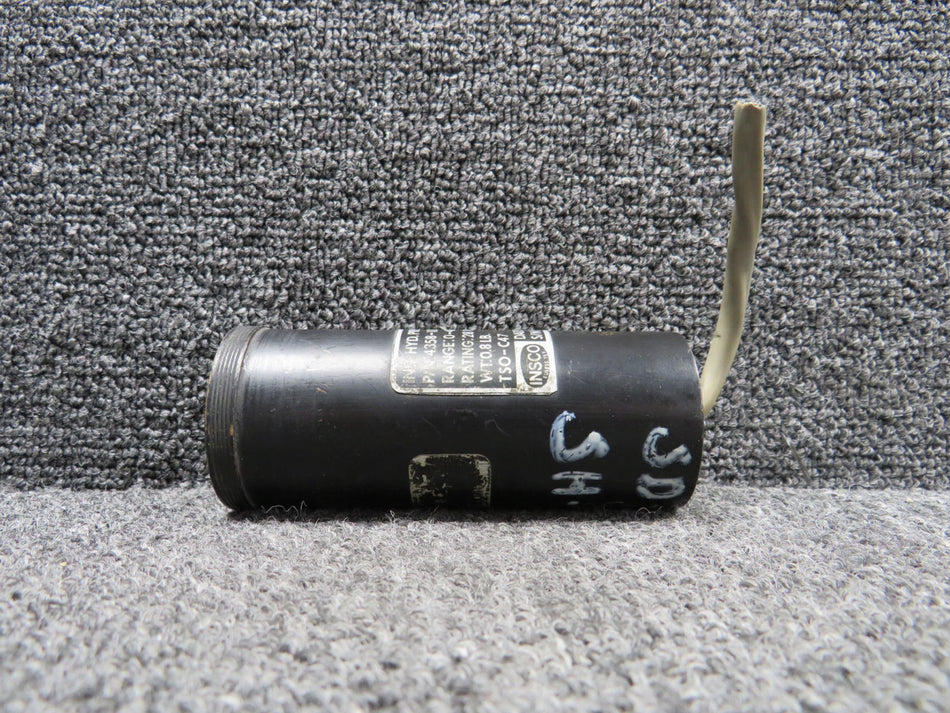 4358-1010 Insco Hydraulic Pressure Indicator (28V) (Cracked Glass)