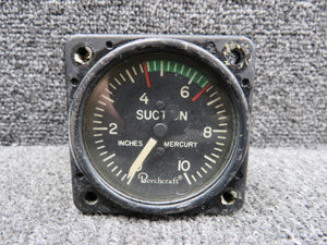 50-384042-5 Aircraft Instruments Beechcraft Suction Indicator