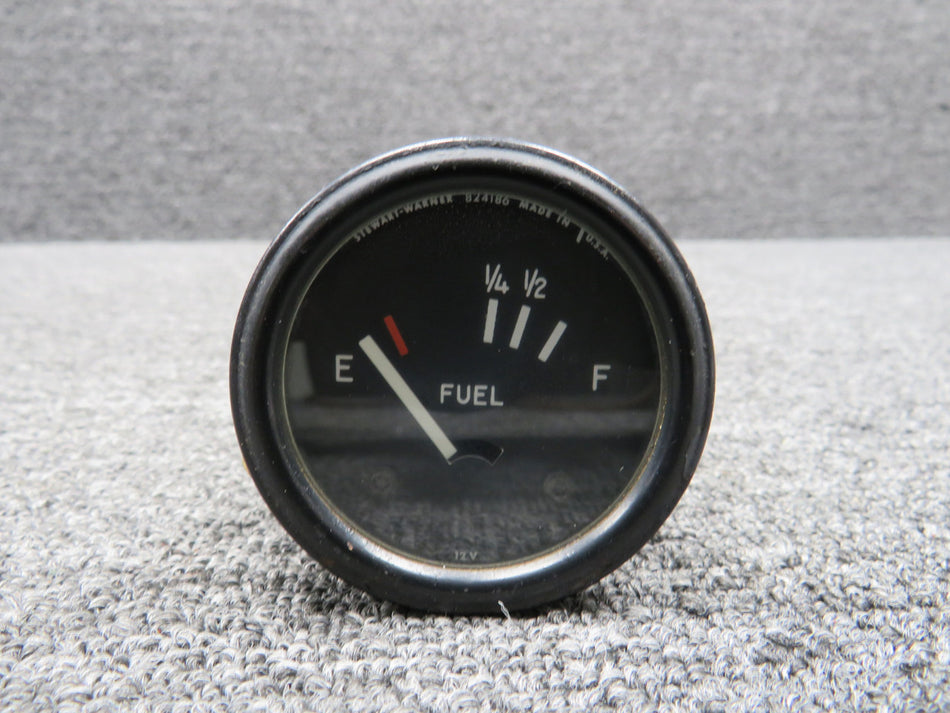 C662004-0103 Stewart Warner Fuel Indicator (12V) (Worn Face) (Cloudy Screen)
