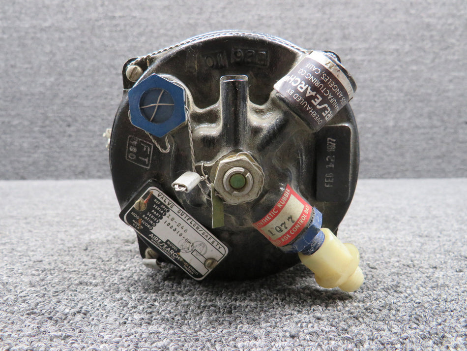 103310-8-1 Airesearch Valve Outflow Safety with Mount Hardware