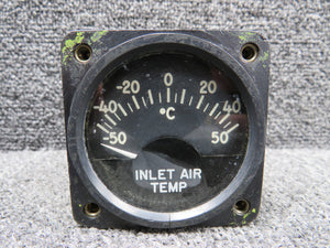 26-66012-1 Swearingen Aircraft Inlet Air Temperature Indicator (Worn Face)