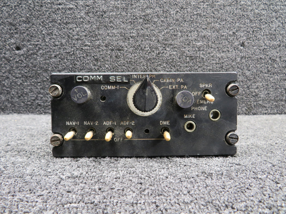 10-1025-07 LearJet PL-175G-07 Audio Panel